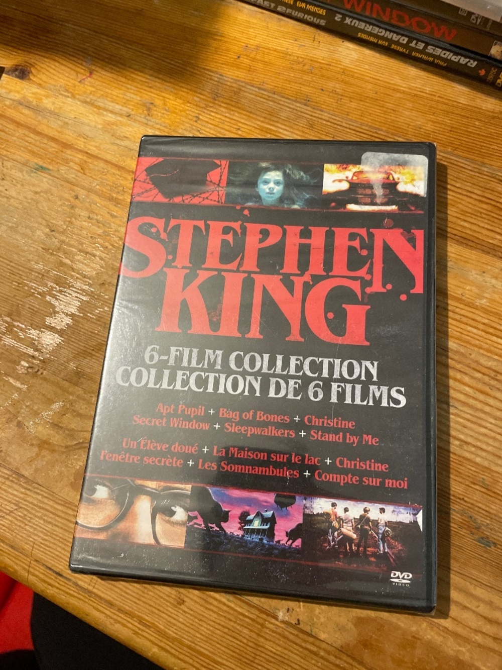 stephen king 6 film collection